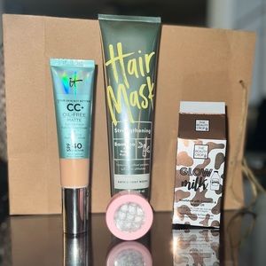 BEAUTY BUNDLE - makeup and hair mask